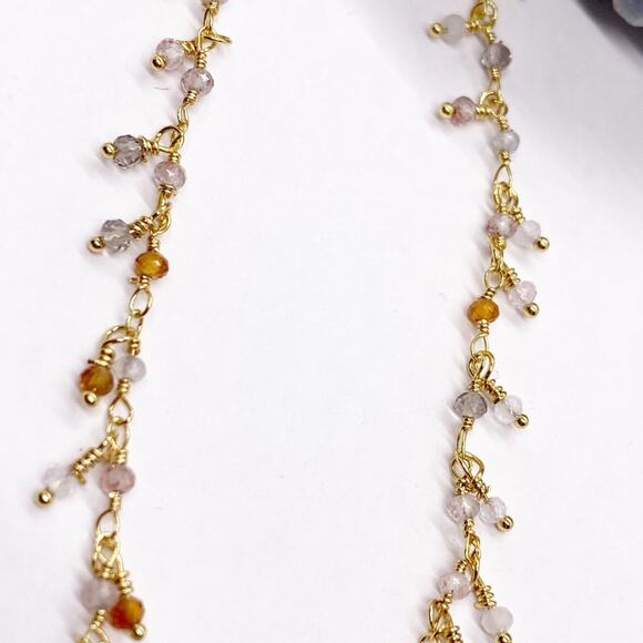 NEW FP x Luna Norte Mixed Stone Anklet Set - Picture 7 of 13